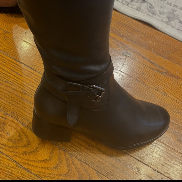 Naturalizer Black leather Over the Knee Boots - Picture 6 of 9